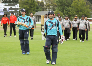 Preston Mommsen struck an unbeaten 139 to lead Scotland to a 41-run win over UAE in the World Cup Qualifier final in Lincoln &copy; ICC