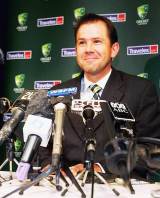 An effervescent Ricky Ponting puts on a smile as he looks forward to the Ashes &copy; Getty Images
