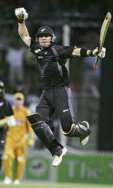 Brendon McCullum's fine 86 led New Zealand to a dramatic 3-0 whitewash over Australia in the 3rd ODI at Hamilton &copy; Getty Images