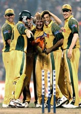 The Australians: triumphant yet again &copy; AFP